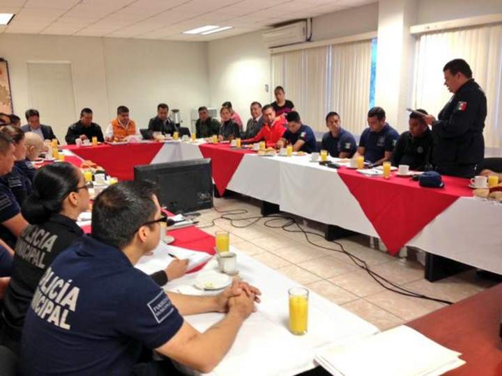El alcalde de Torreón encabezó la reunión semanal de evaluación de indices delictivos en Torreón. (Twitter)