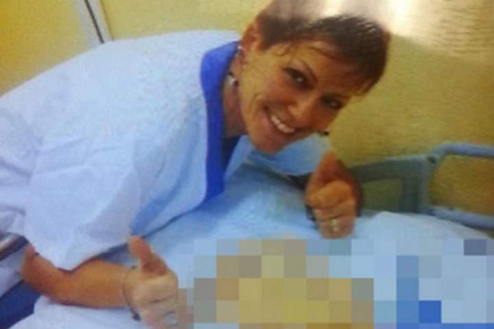 La enfermera se tomaba fotografías con sus víctimas ya sin vida. (INTERNET)