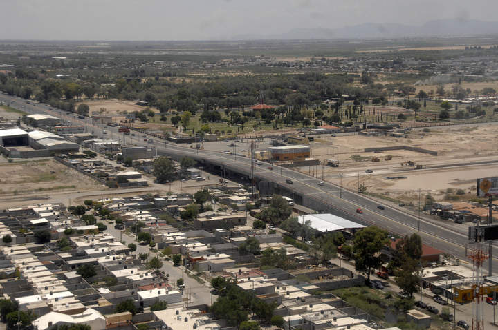 El trazo que se marca es desde la ciudad de Matamoros hasta Gómez Palacio Durango a la altura de la Yesera. (Archivo)
