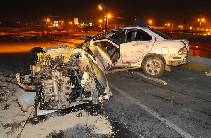 Choques. Según cifras de Peritos, durante diciembre aumentan hasta en un 50 por ciento los accidentes automovilísticos en Torreón.  