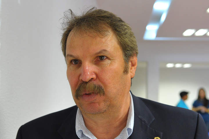 Eugenio Treviño, presidente de la Canacintra y coordinador del Grupo Empresarial de La Laguna (GEL). (ARCHIVO)