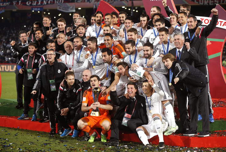  Real Madrid cerró un año redondo con otro título internaciona. (EFE)