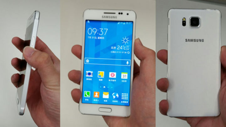 Enfocado. Samsung ha optado por dejar de producir el Galaxy Alpha para enfocarse en desarrollar Galaxy A5.