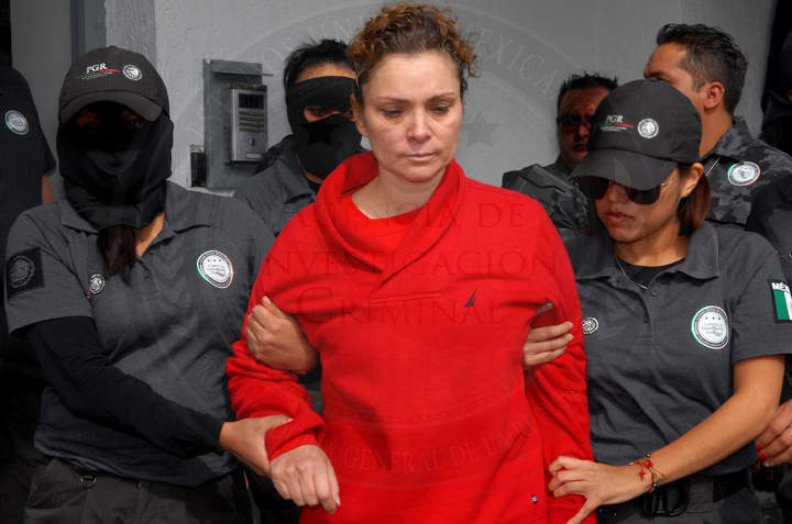 
María de los Ángeles Pineda Villa se encuentra recluida en un penal de Nayarit. (Archivo)
