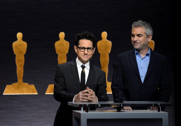 Revelación. También ayer, los reconocidos cineastas J.J. Abrams y Alfonso Cuarón anunciaron algunas de las ternas a los Premios Oscar.