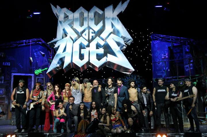 En la primera temporada La era del rock cumplió 54 funciones durante nueve semanas y Quiroz prevé ofrecer el mismo número de representaciones para este nuevo ciclo. (Notimex)
