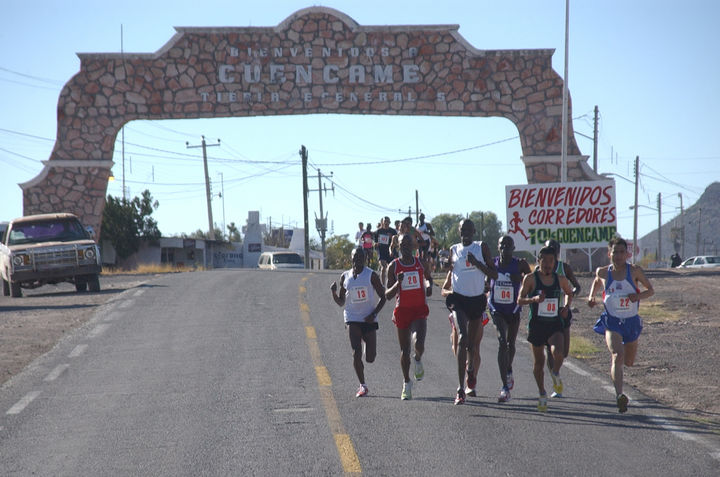Atletas de Kenia, así como del norte del país, como Zacatecas, Saltillo, Durango y la Comarca Lagunera, son esperados en la prueba. Cuenta regresiva de 10 K Cuencamé
