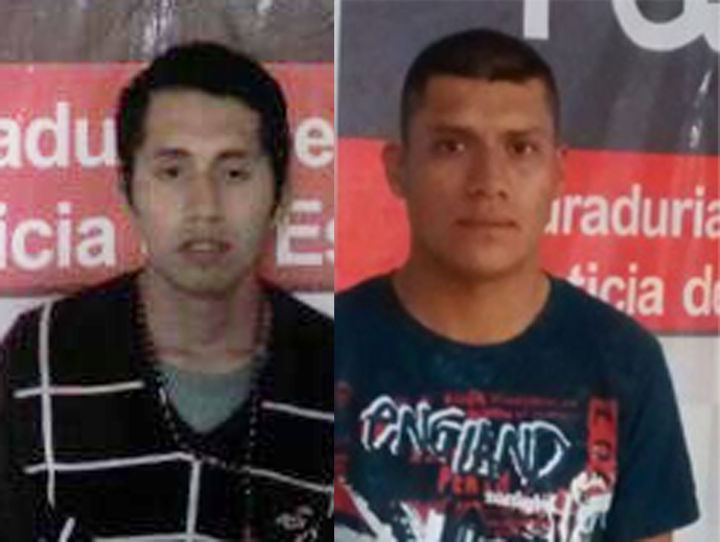 DETENIDOS. Agentes de la PGJE capturan a 2 hombres acusados del delito de robo.
