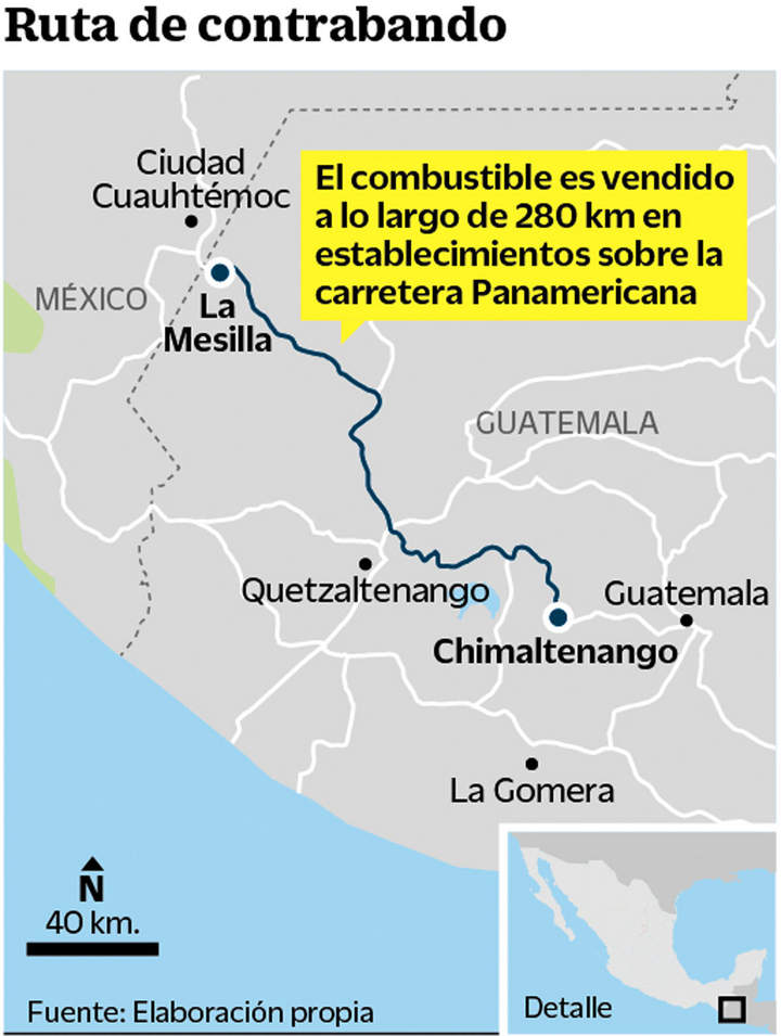 Gana Guatemala con gasolina mexicana
