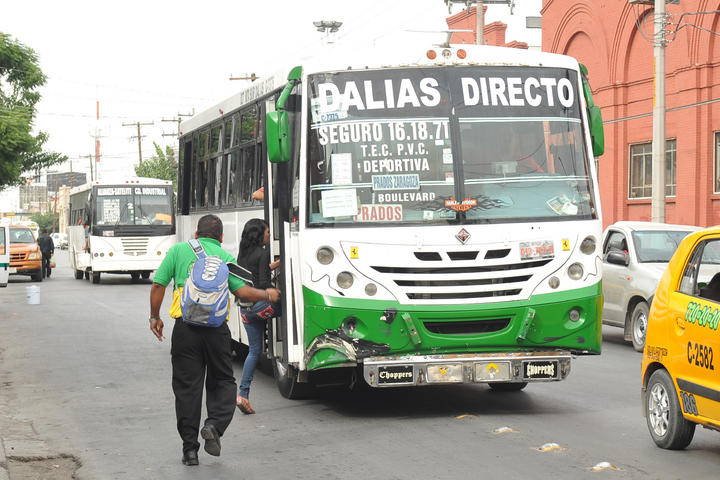 Hay irregularidades en el transporte público de Torreón, admite el regidor Mario Cepeda Ramírez. (Archivo)