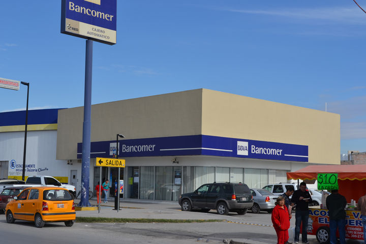 Otro. Ahora fue la sucursal Bancomer del bulevar Rodríguez Triana a la que le tocó ser asaltada. Durante el presente año, suman ya 5 asaltos bancarios en Torreón.