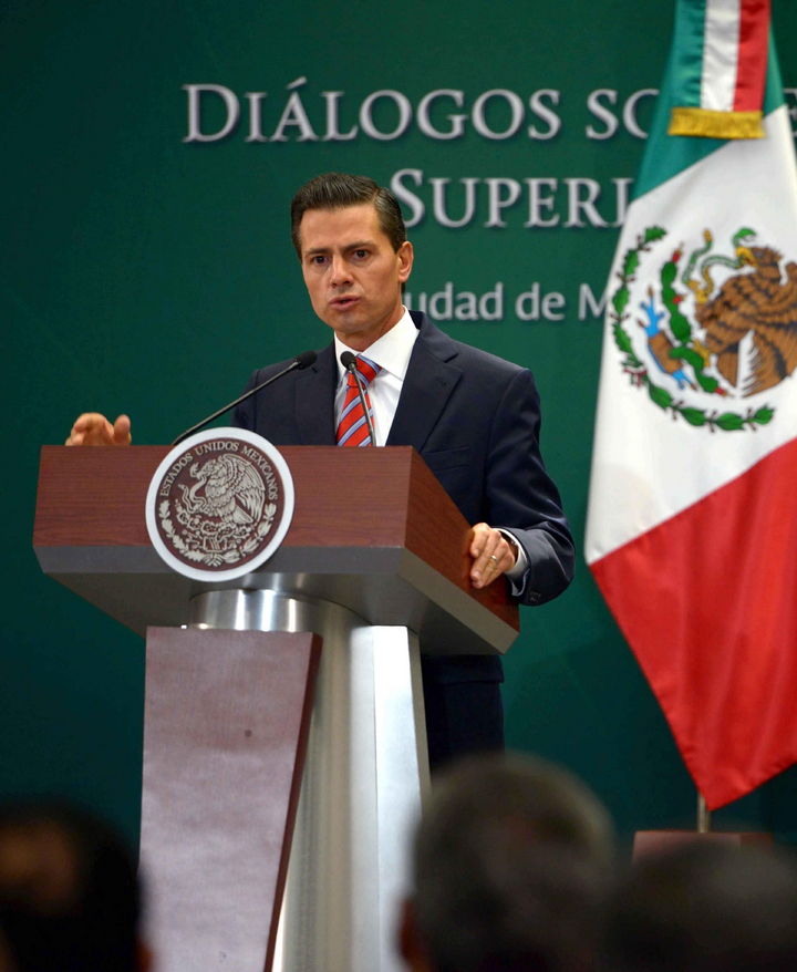 Indoloro. El presidente pidió a los mexicanos no quedarse en el dolor, sino avanzar hacia el futuro.