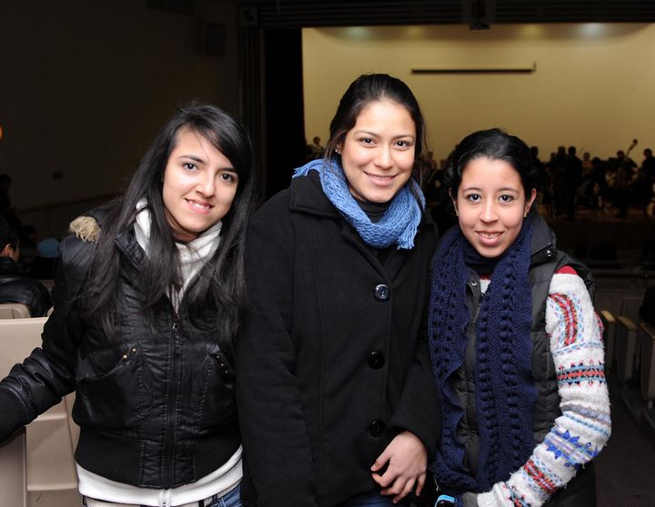 Daniela, Lupita y Alejandra.