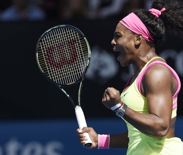 Serena Williams arrolló a su rival Madison Keys en la semifinal. (AP)