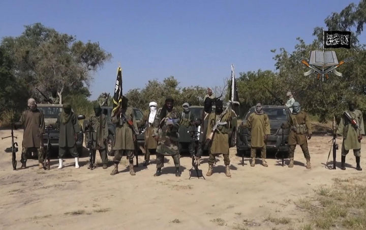 Terrorismo. Una fotografía del grupo terrorista Boko Haram que fue distribuida a los medios de comunicación internacional. (EFE)