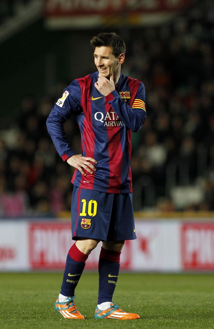 Messi se ha quedado un poco rezagado en la carrera goleadora. (EFE)
