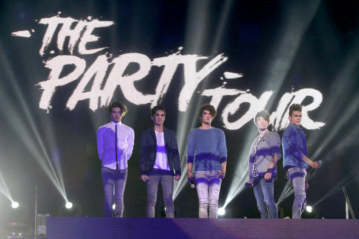 La banda presentó su The Party Tour en la Arena Ciudad de México. (Notimex)