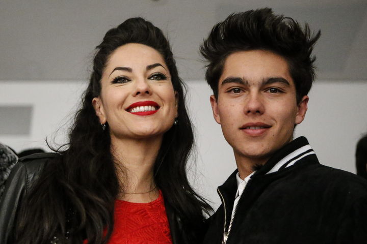 La actriz uruguaya Bárbara Mori y su hijo Sergio Mayer Mori se dieron cita en este show.