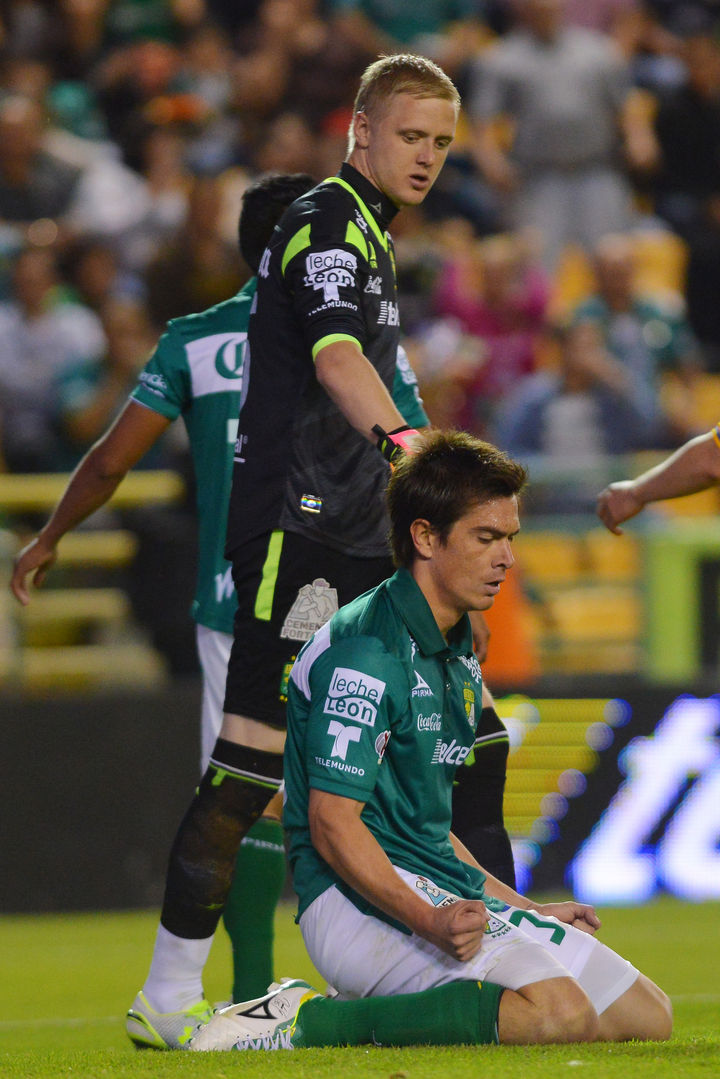 Ignacio González. El jugador del Club León anotó en su propia portería en el duelo ante los Tuzos de Pachuca. 