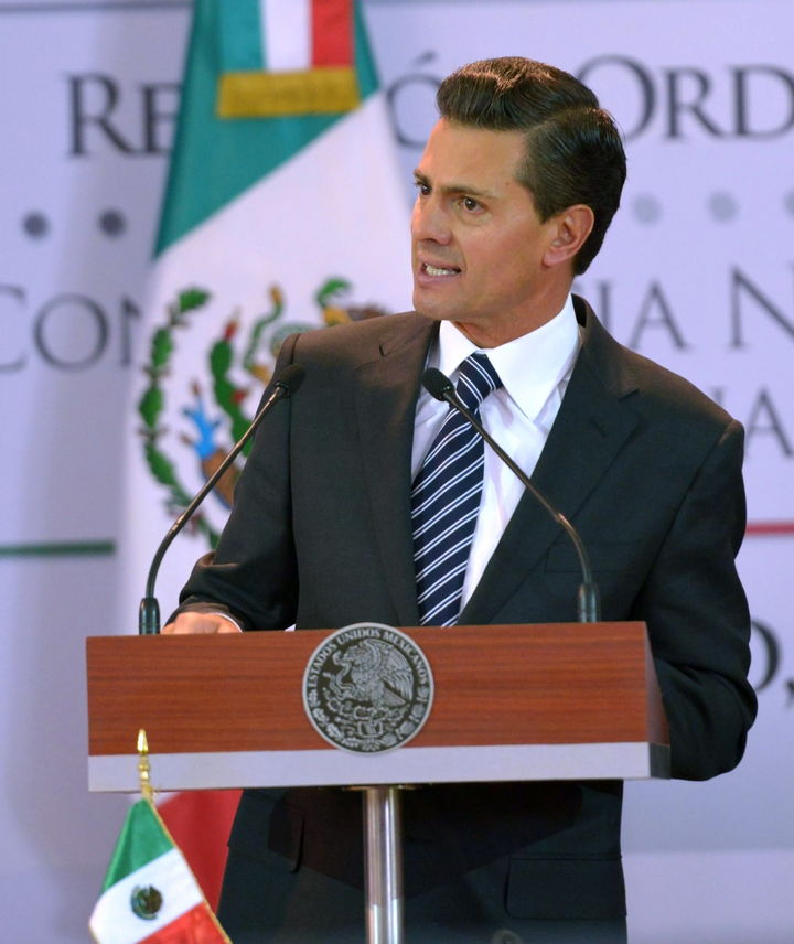 A destacar de Peña Nieto. Señala en un informe que se han atendido 4.2 millones de mexicanos para superar las carencias alimentarias.