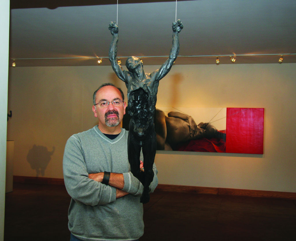 La obra. Una retrospectiva de más de 18 años, presenta el artista mexicano Jorge Llaca en la Galería de Arte Contemporáneo del TIM celebrando su octavo aniversario. 