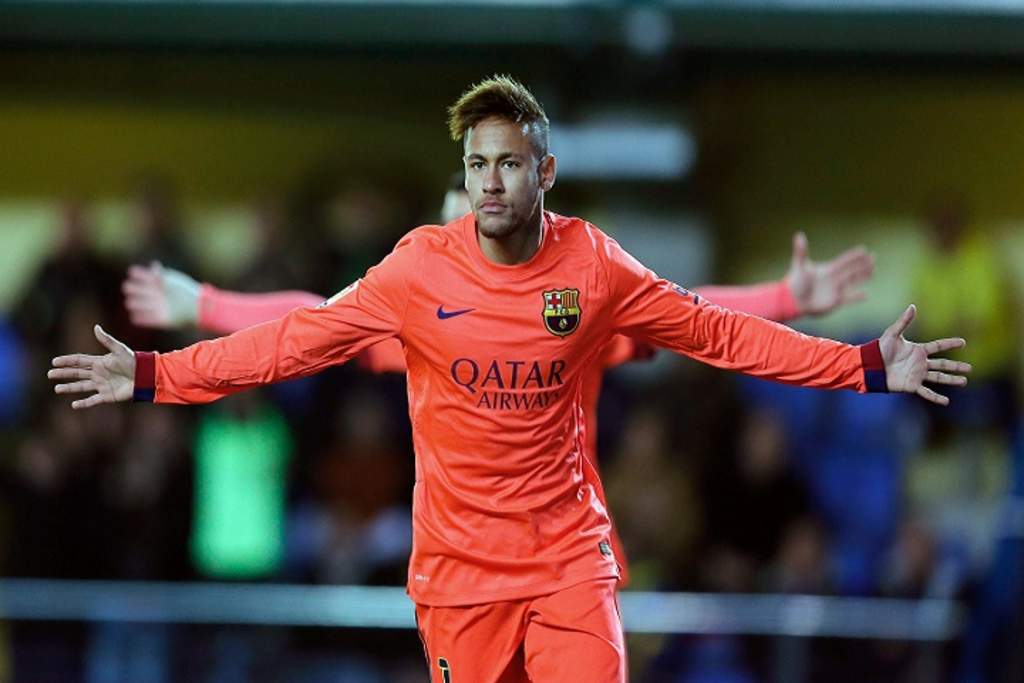El brasileño Neymar anotó un doblete en la victoria de los culés. (EFE)