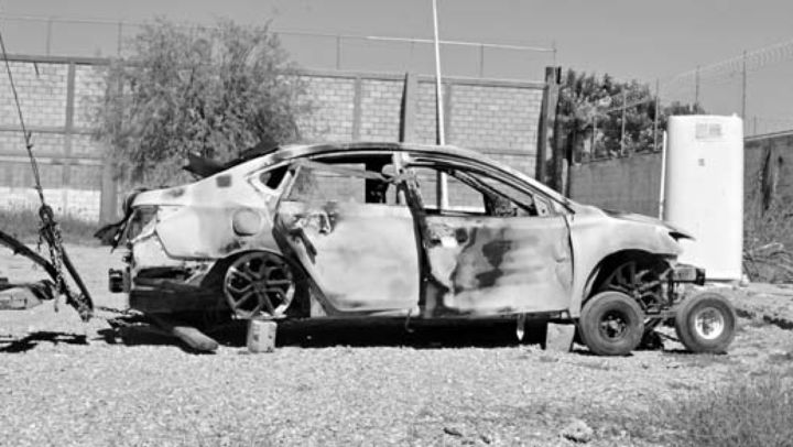 Sentencia. El carro quemado junto con la víctima era de la empresa.