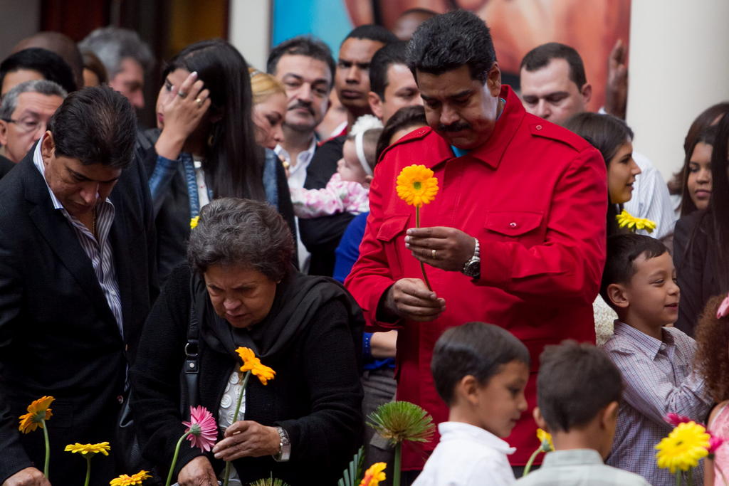 El presidente Nicolás Maduro dio inicio oficial a los actos en homenaje al expresidente Hugo Chávez en su natal Venezuela. (EFE)