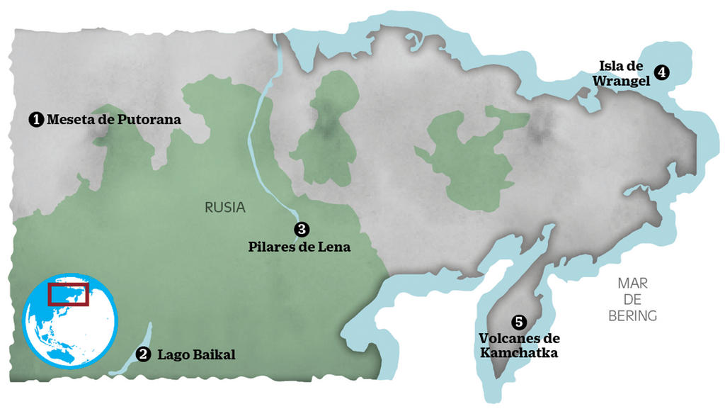 En estos lugares, el termómetro desciende a los 60° C bajo cero.