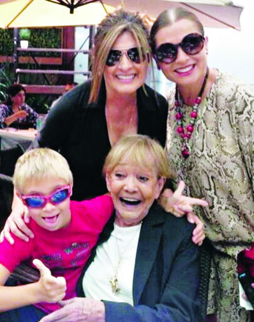 Despedida. Leticia Calderón, colega y amiga de Magda Guzmán compartió esta foto en su Twitter.