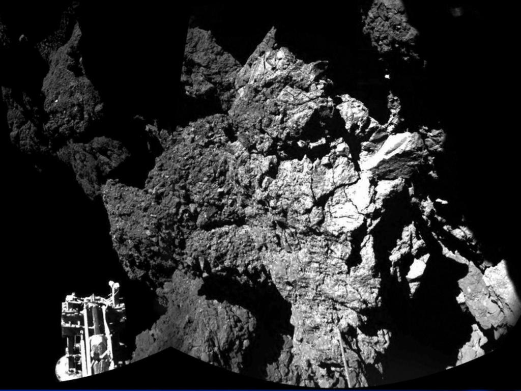 La nave Rosetta está equipada con instrumentos adicionales para identificar de forma directa la presencia de hielo en la superficie. (AGENCIAS)