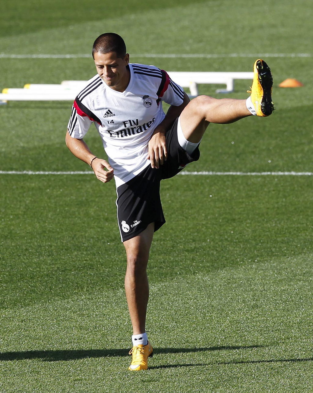 Javier Hernández 'Chicharito', delantero del Real Madrid. (EFE)