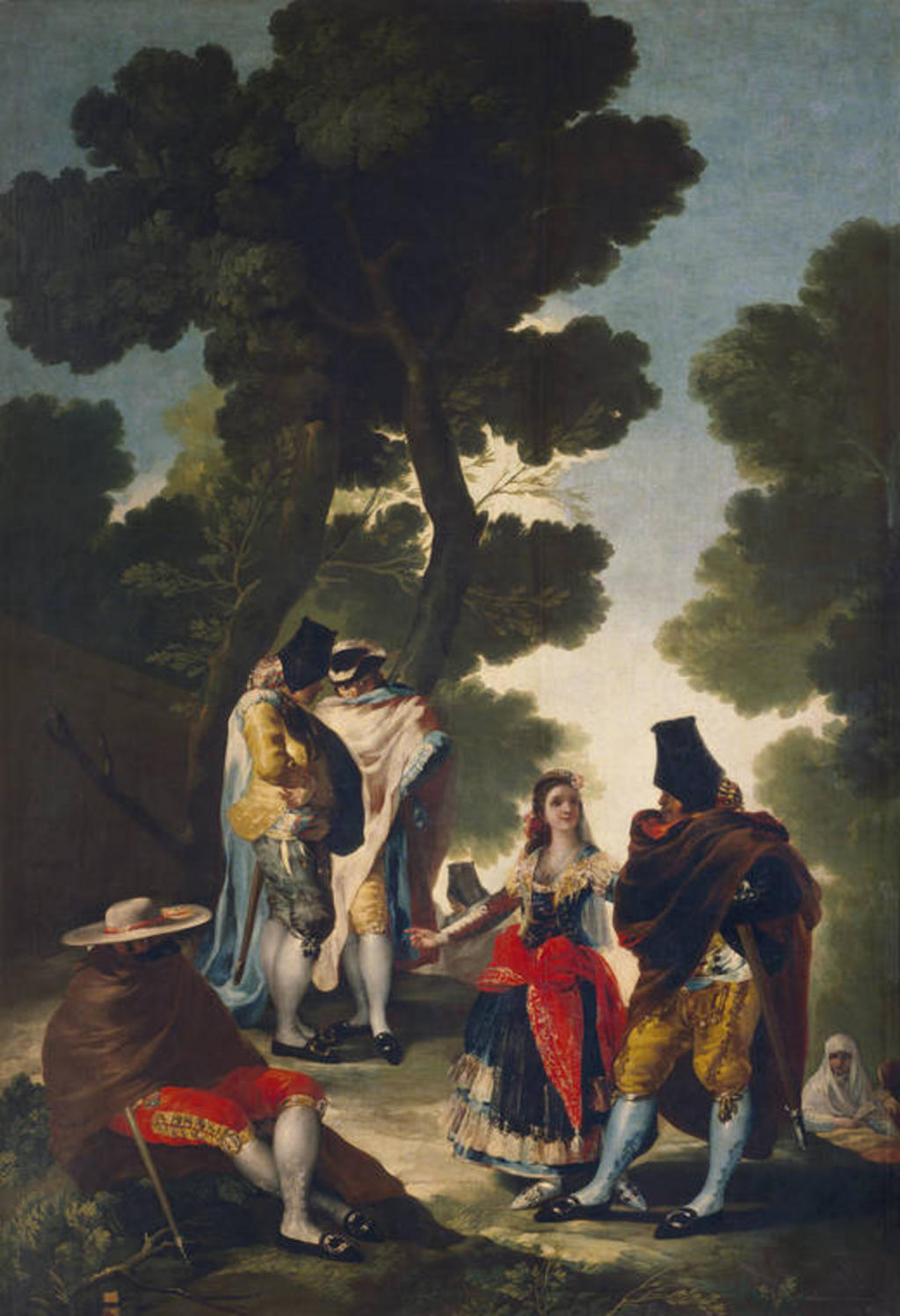 Actualmente, La maja y los embozados de Francisco de Goya, se encuentra resguardado por el Museo del Prado, en Madrid, aunque no se encuentra expuesto. (ESPECIAL)