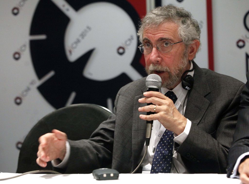 Crecimiento. Una intensa conferencia magistral realizó Paul Krugman en presencia de autoridades mexicanas.
