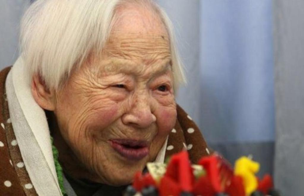 La japonesa Misao Okawa, falleció a los 117 años de edad por causas naturales, según informó la cadena pública nipona NHK. (Twitter)