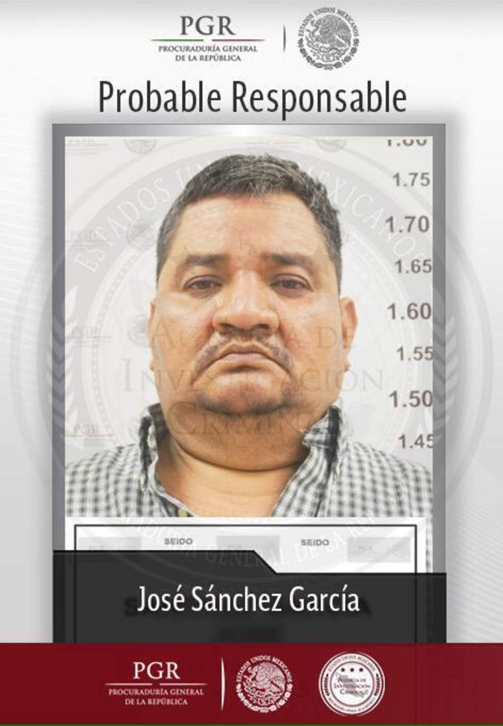 José Sánchez García era uno de los objetivos prioritarios del Gobierno mexicano en su estrategia en este estado del norte del país, informaron hoy fuentes oficiales. (Twitter)