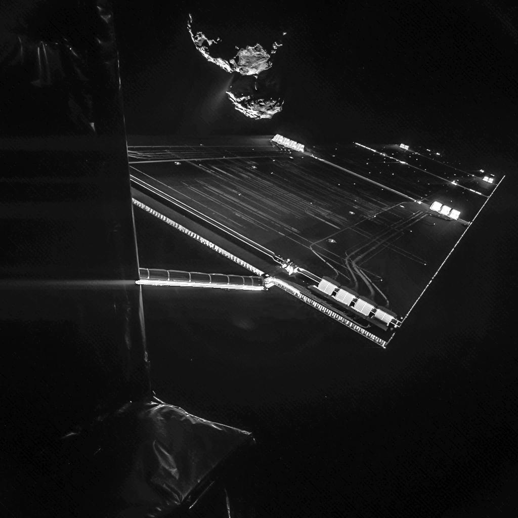 Tras abandonar la sonda Rosetta de la Agencia Espacial Europea (ESA), Philae se posó sobre el cometa 67/P Churyumov-Gerasimenko el 12 de noviembre después de tres aterrizajes y dos rebotes. (ARCHIVO)