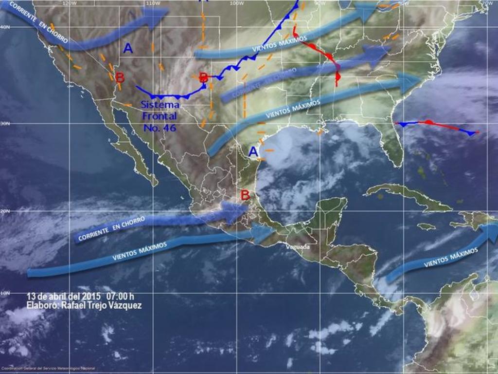 El nuevo sistema frontal 46 generará potencial de lluvias puntualmente intensas, acompañadas de tormentas eléctricas, vientos fuertes y granizo en Nuevo León. (Archivo)

