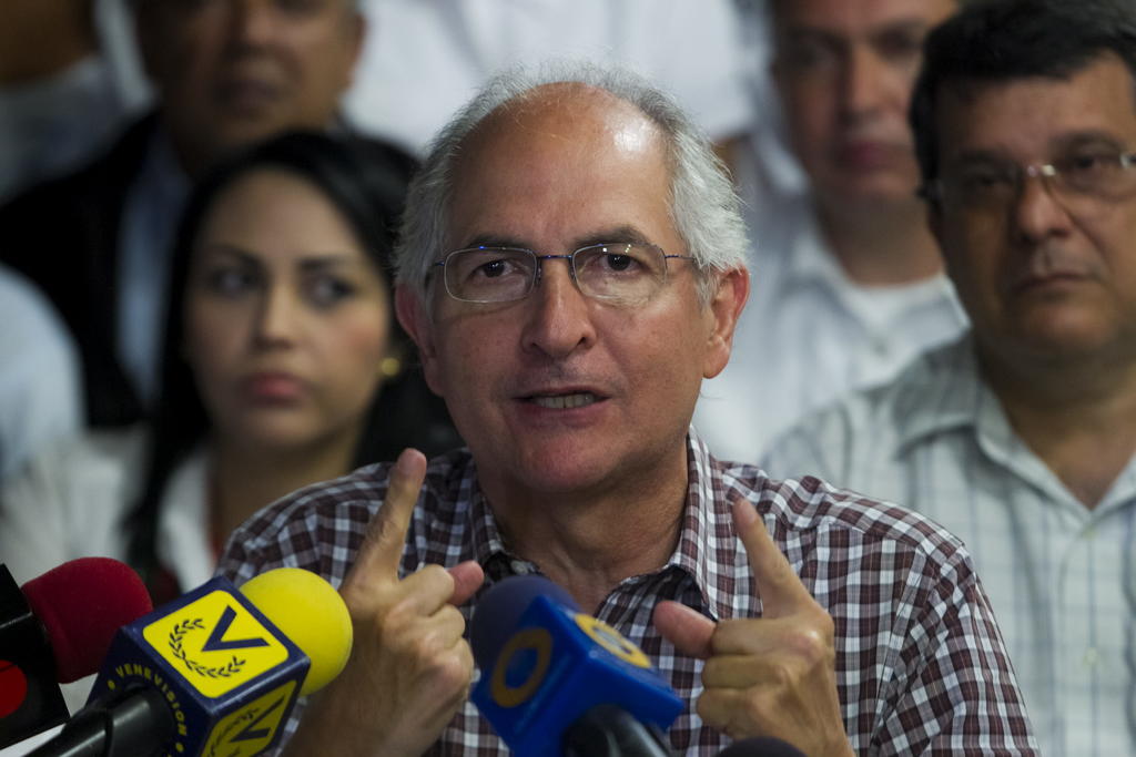 La intención va dirigida a pedir la libertad de Antonio Ledezma y Leopoldo López, detenidos por una presunta conspiración en contra del gobierno de Nicolás Maduro. (ARCHIVO)