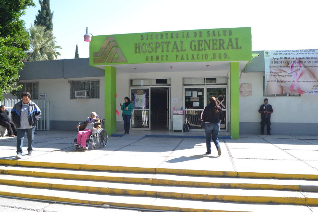 El actual Hospital General de Gómez Palacio tiene 70 años de servicio y ya es insuficiente. (Archivo)