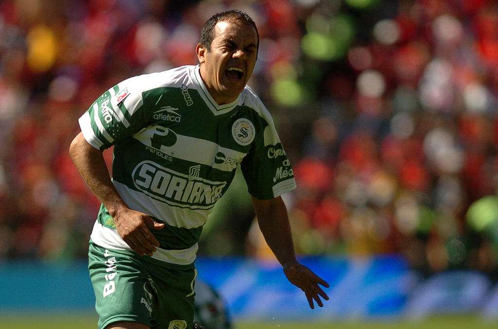 “El Temo” jugó para Santos Laguna en el Apertura 2008, en aquel torneo llegó para reforzar al equipo en la liguilla. (Jam media)