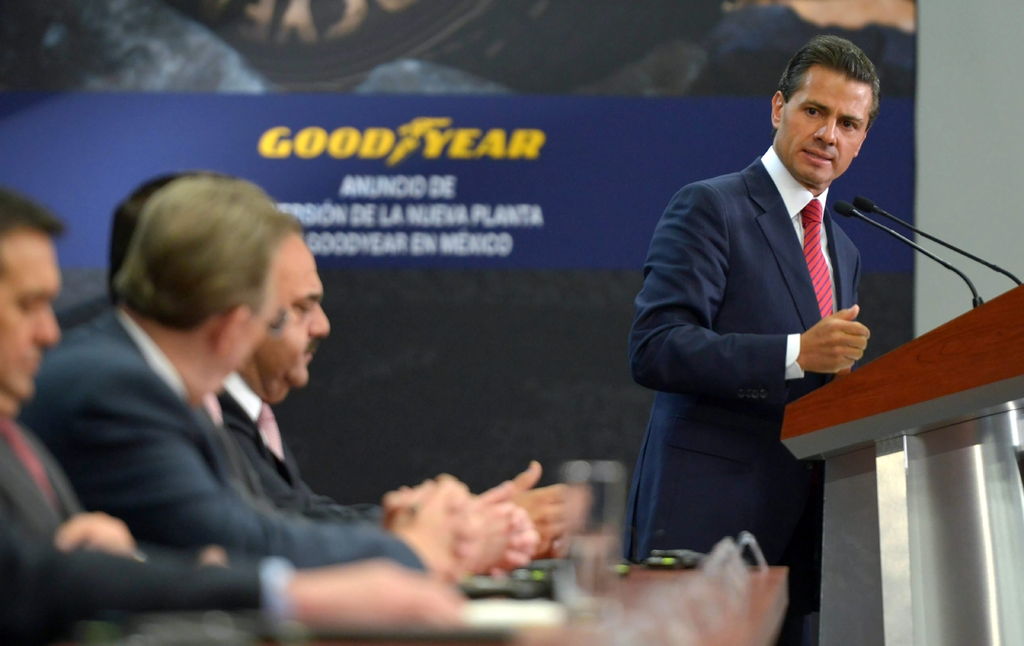 Reformas. Enrique Peña Nieto aseguró que el país muestra un clima de estabilidad que favorece a la inversión.