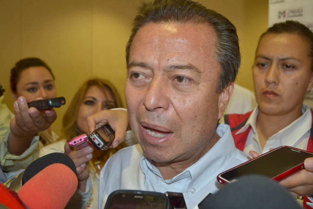 Camacho dijo que la 'tarea' del PRI, es insistir en la coordinación de los diversos ámbitos de gobierno. (El Siglo de Torreón)
