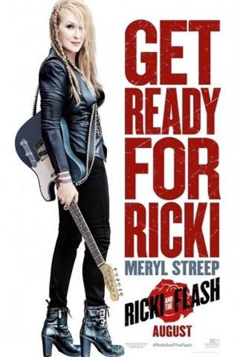En la cinta, Meryl Streep se convierte en una guitarrista que abandona todo para perseguir el sueño de llegar a ser una estrella del rock and roll. (Especial)
