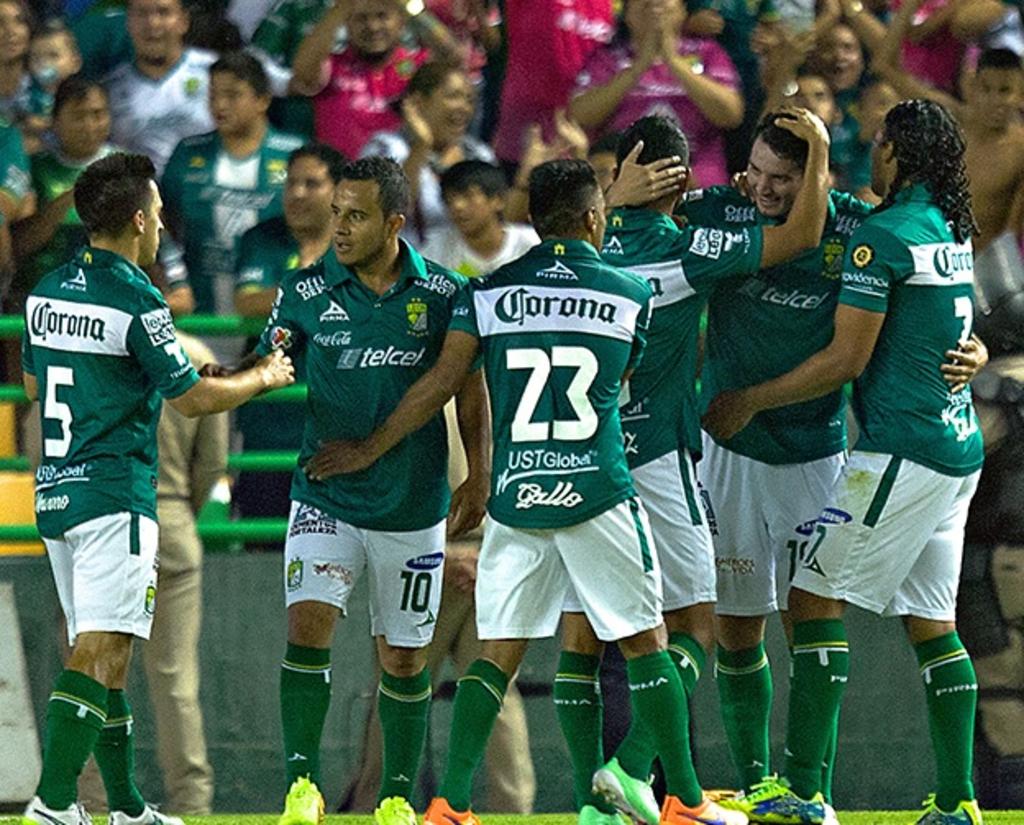 Esmeraldas de León apabulló con precisión a Xolos de Tijuana en el último juego de la temporada del Clausura 2015 de la Liga MX, al ganar 6-2 y con ello ponerlo fuera de la liguilla. (TWITTER)