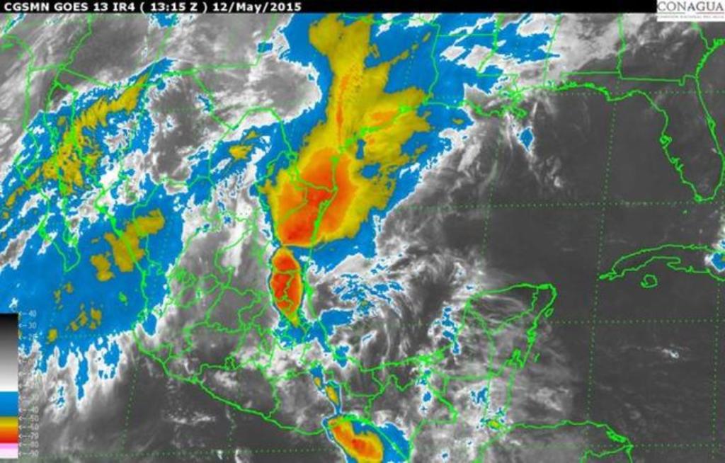 Se emitió alerta anaranjada, ya que se extenderá sobre el norte de Coahuila, Nuevo León y Tamaulipas.
(Especial)