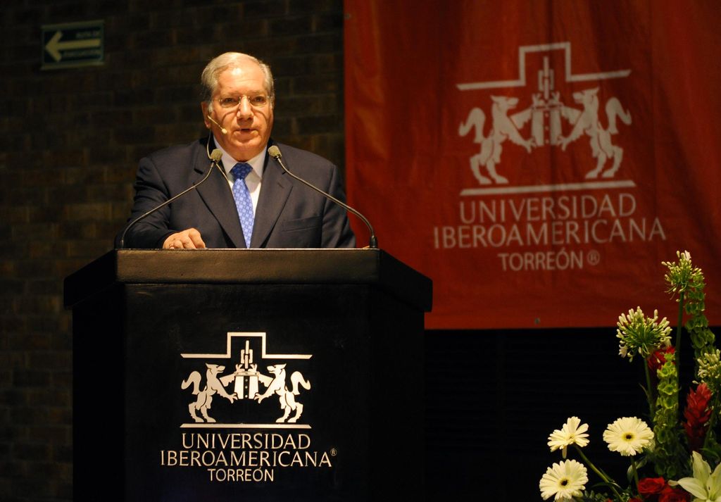 Finaliza período. Con informe, Héctor Acuña Nogueira, se despide de la rectoría de Ibero Torreón. (Erick Sotomayor)