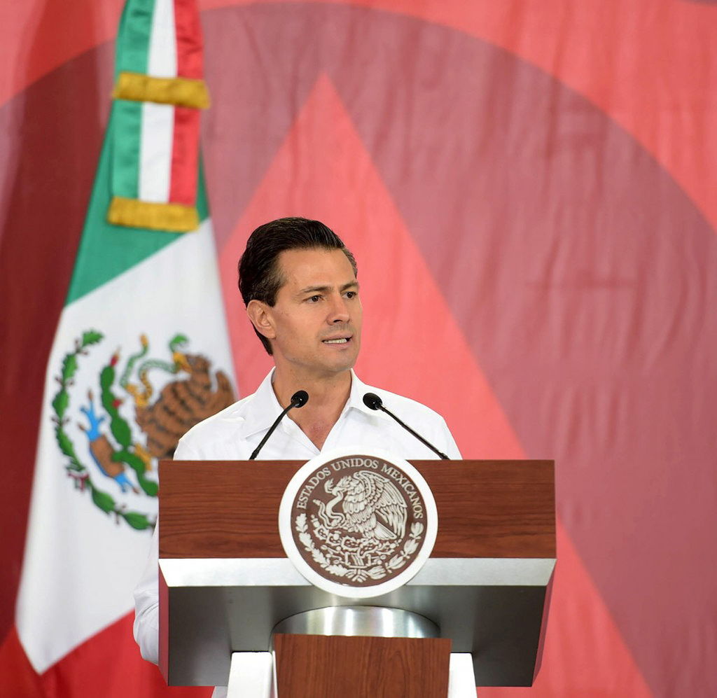 Futuro. Peña Nieto alertó sobre lo que podría sufrir el país en la temporada de huracanes.