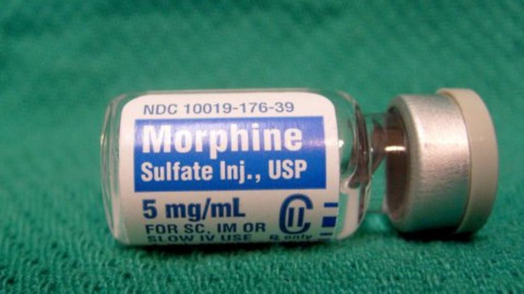 La morfina, derivada del opio obtenido de la amapola, se usa con frecuencia en pacientes sometidos a cirugía para aliviar el dolor, pero también puede convertirse en heroína. (INTERNET)