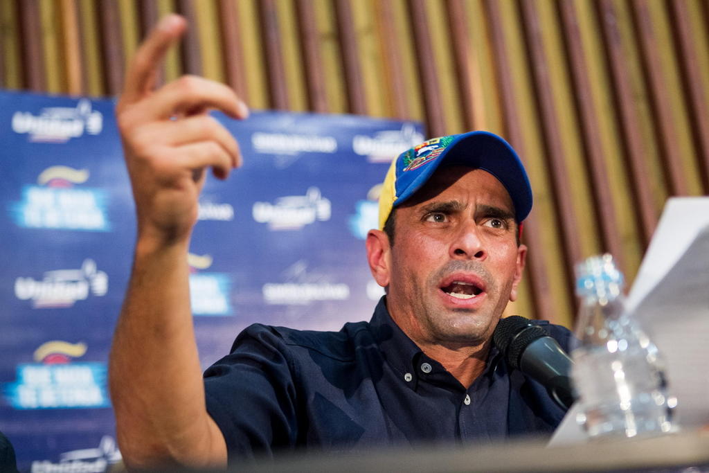 Capriles instó al Ejecutivo a investigar las acusaciones difundidas por la prensa. (ARCHIVO)